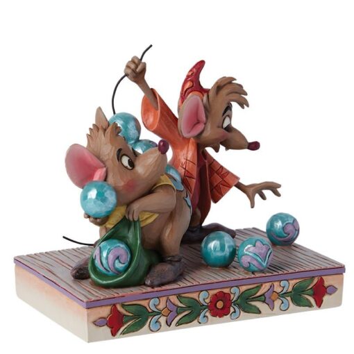 Alternative view of Disney Traditions – Jaq & Gus – Figurine