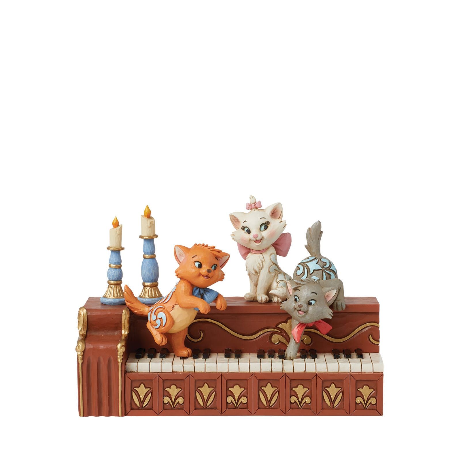 Disney Traditions – Aristocats Kittens on Piano – Figurine