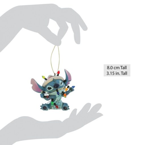 Alternative view of Disney Traditions – Stitch in Lights – Hanging Ornament