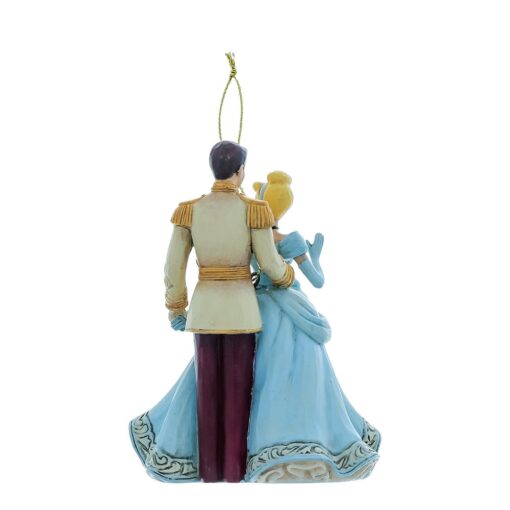Alternative view of Disney Traditions – Cinderella & Prince – Hanging Ornament