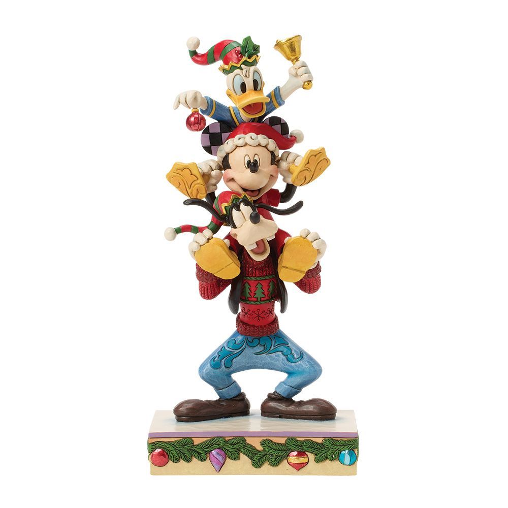 Disney Traditions – Mickey, Donald & Goofy Stacked – Figurine