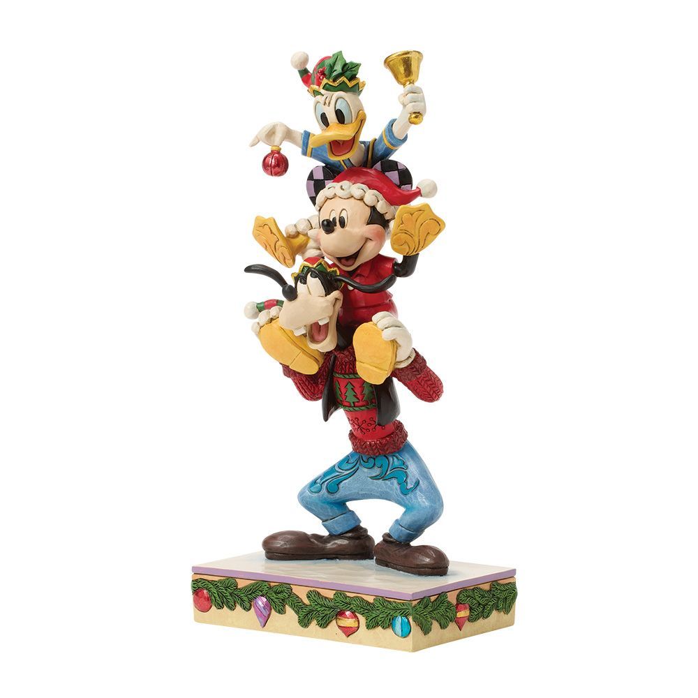 Disney Traditions – Mickey, Donald & Goofy Stacked – Figurine - Afbeelding 3