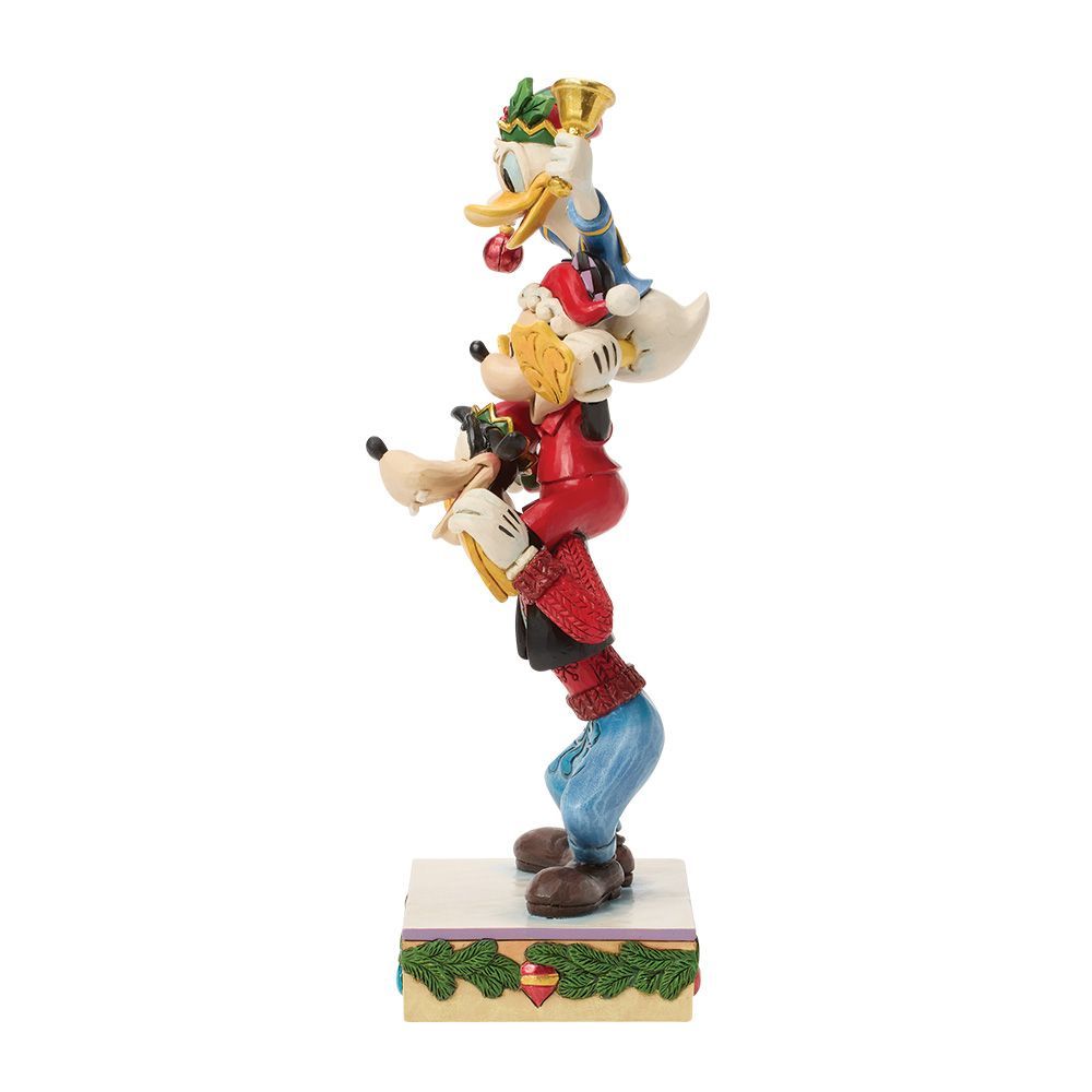 Disney Traditions – Mickey, Donald & Goofy Stacked – Figurine - Afbeelding 4