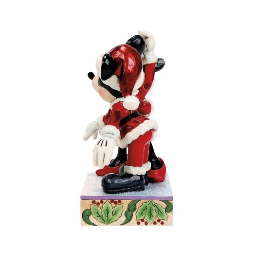Alternative view of Disney Traditions – Mickey & Minnie Mistletoe – Figurine