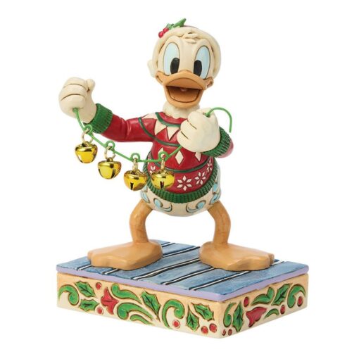 Alternative view of Disney Traditions – Donald Duck With Bells – Figurine
