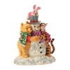 Disney Traditions – Pooh & Friends Hugging Snowman – Figurine - Afbeelding 2