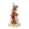 Disney Traditions – Pooh & Friends Hugging Snowman – Figurine - Afbeelding 4