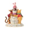 Disney Traditions – Pooh & Friends Hugging Snowman – Figurine - Afbeelding 6