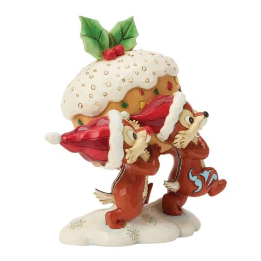 Alternative view of Disney Traditions – Chip & Dale Fruit Cake – Figurine