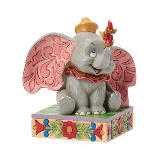 Alternative view of Disney Traditions – Dumbo & Timothy – Figurine