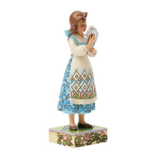Alternative view of Disney Traditions – Belle With Mirror – Figurine