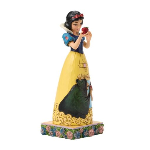 Alternative view of Disney Traditions – Snow White Apple With Dress Scene – Figurine