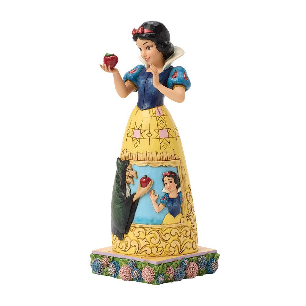 Disney Traditions – Snow White Apple With Dress Scene – Figurine - Afbeelding 3