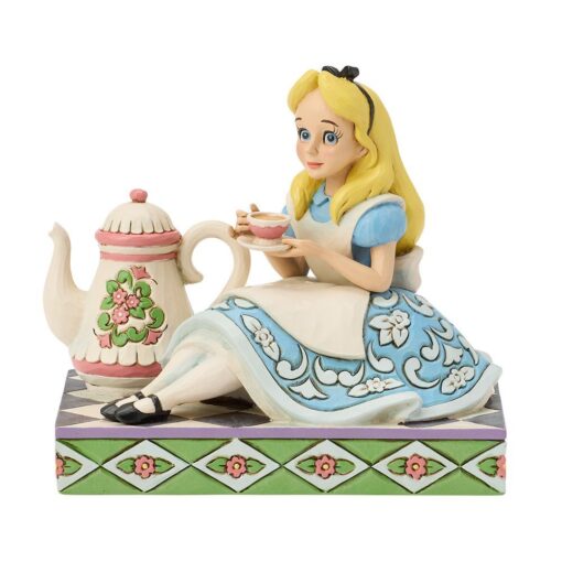Disney Traditions – Alice With Teapot – Figurine