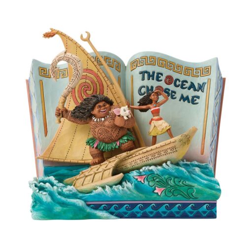 Disney Traditions – Moana Ocean Storybook – Figurine
