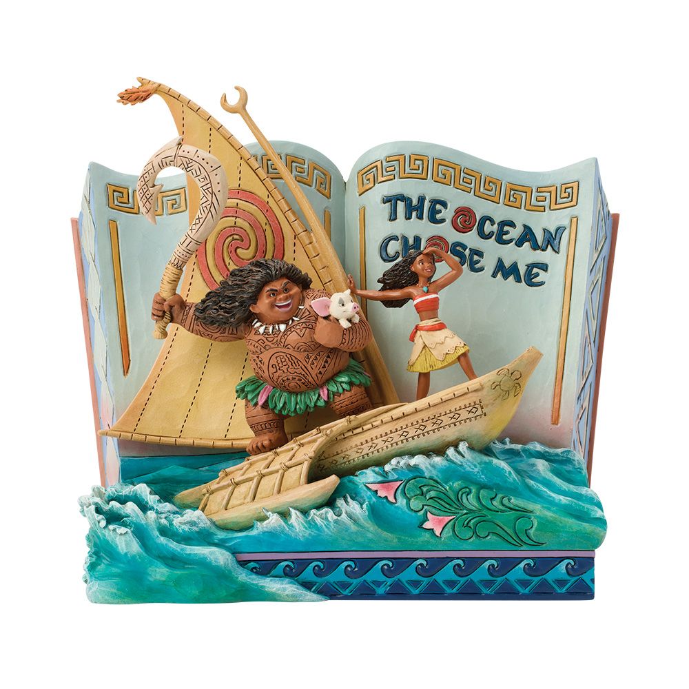 Disney Traditions – Moana Ocean Storybook – Figurine