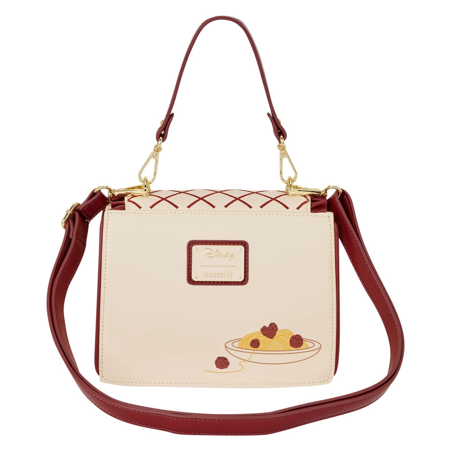 Disney – Lady and the Tramp – Spaghetti Dinner – Crossbody Bag Loungefly - Afbeelding 2