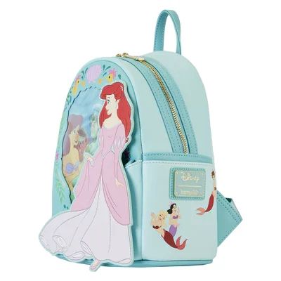 DISNEY - Ariel - Lenticular Mini Backpack - Loungefly - Q3/2027 - Afbeelding 3