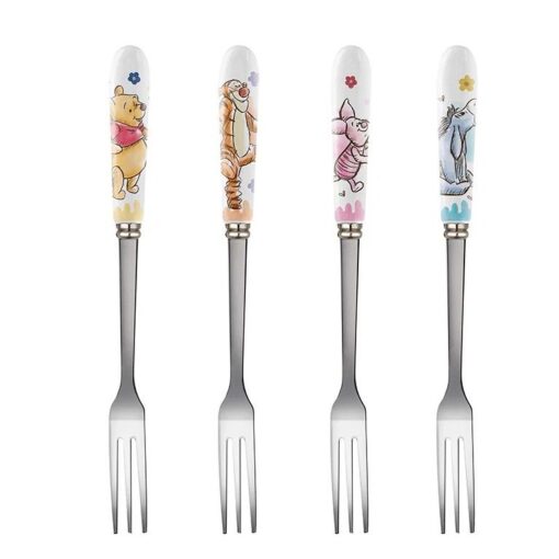 WINNIE THE POOH – Set van 4 Dessert Forks